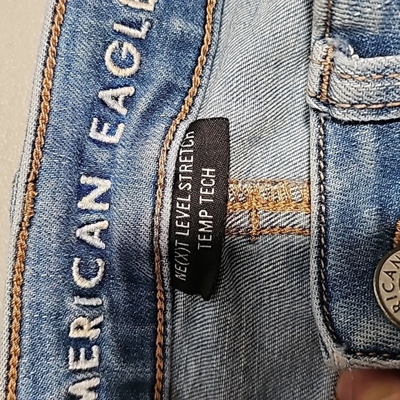 American Eagle next level stretch 00 temp tech high rise jeggings - Picture 6 of 8